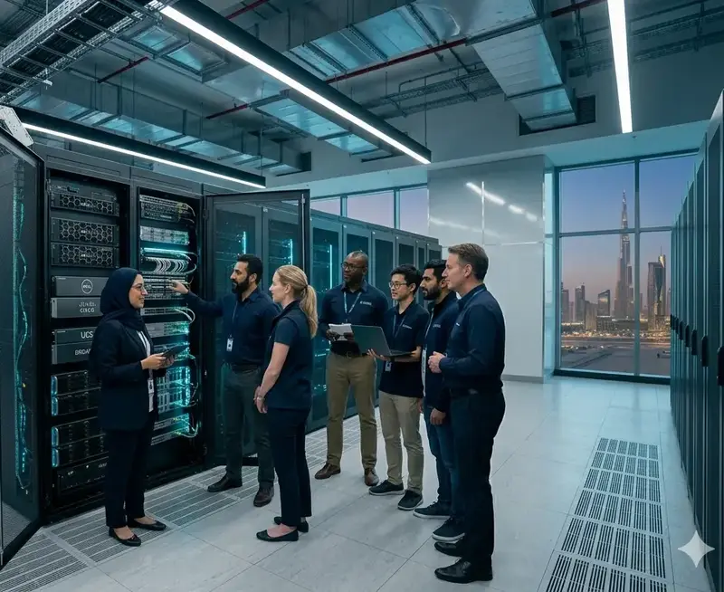 Actobit Technology office and team in Business Bay, Dubai – Enterprise IT solutions provider with 17+ years experience