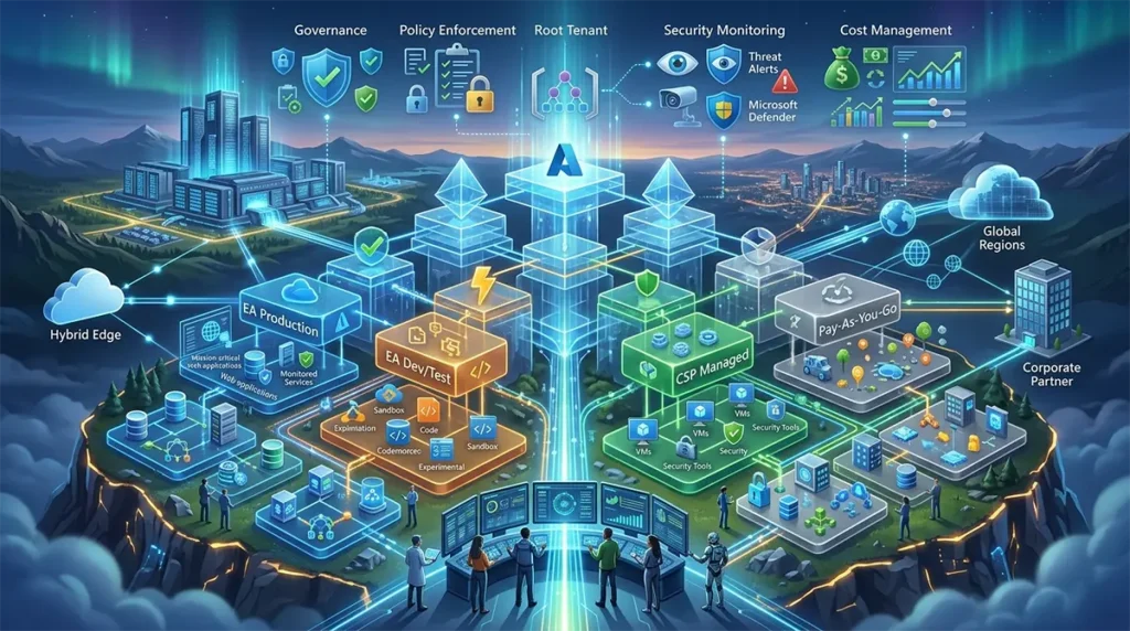 Azure Subscription Types and Management Best Practices