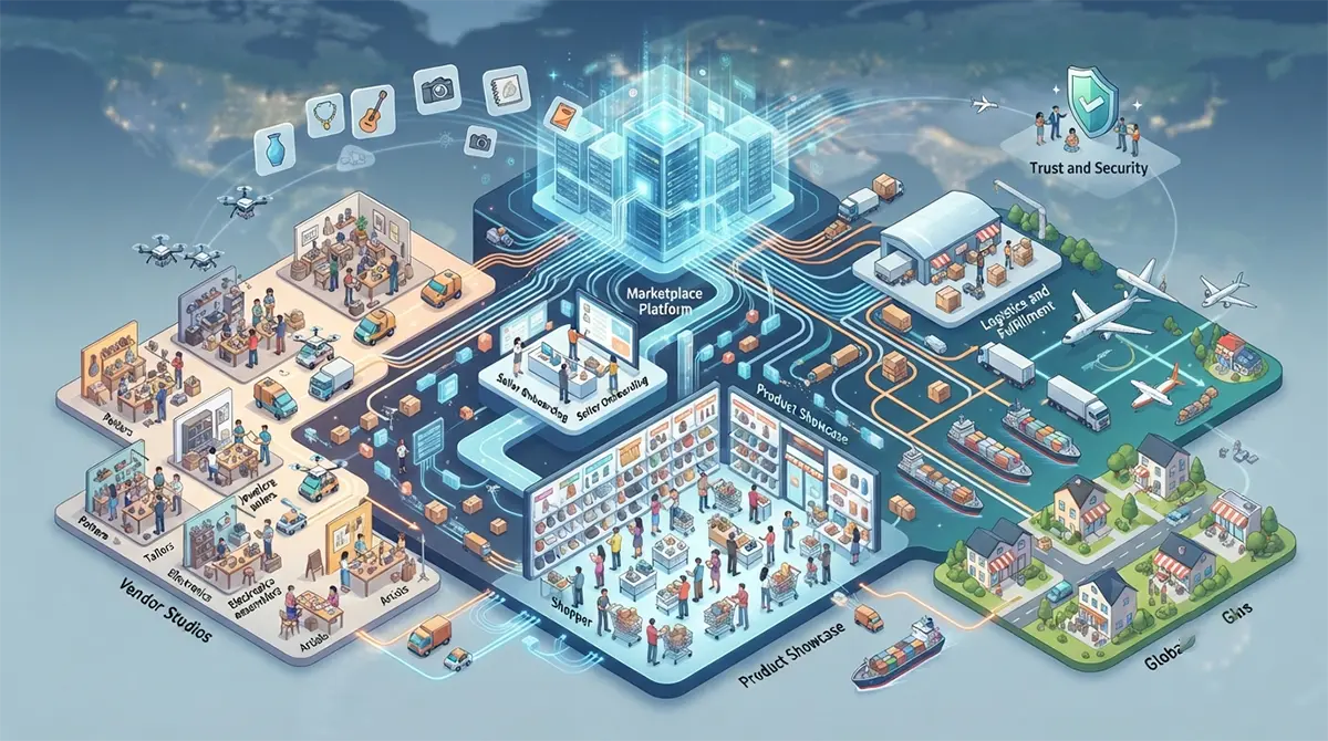 Multi-Vendor Marketplaces: How to Build a Site Like Amazon or Etsy