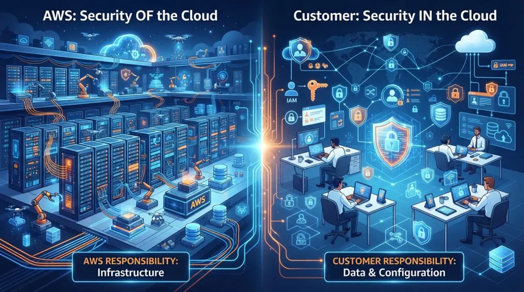 Navigating the Architecture of Security within the AWS Shared Responsibility Model