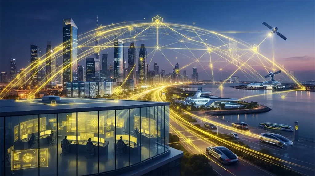 Security solutions for digital transformation corporate connection in the UAE