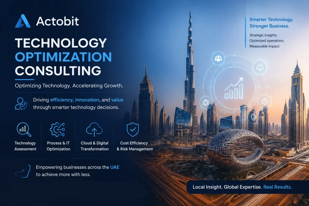 Technology optimization consulting in UAE
