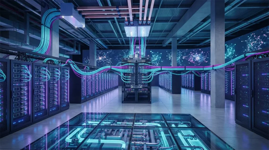 What compute platforms underpin modern generative AI infrastructure