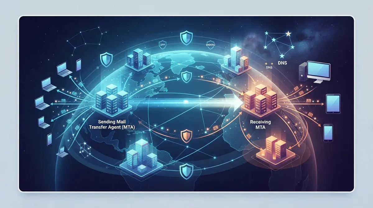 Which protocol provides e-mail facility among different hosts