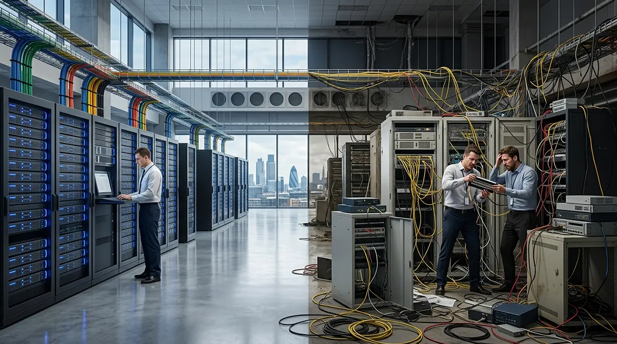 Uncovering the Security Risks of Non-Standardized IT Environments