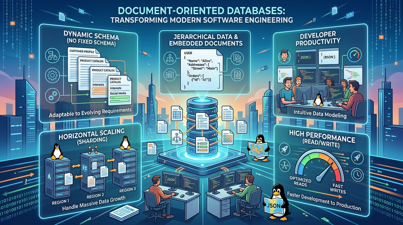 Advantages of document-oriented databases